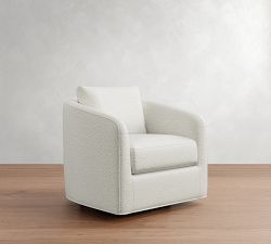 Performance Chateau Basketweave - Remmy Swivel Chair